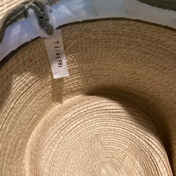 NWT! Palm Leaf “ OUTLAW” HAT 7.25 Quality and style! - Picture 3 of 5